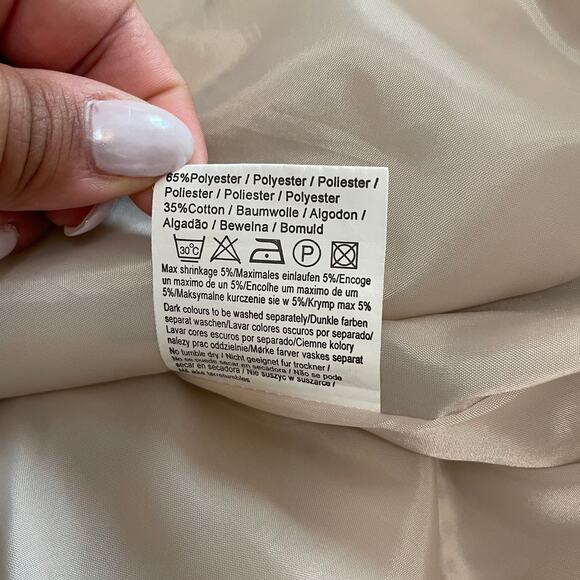 Vera Moda Floral Aman Short Trench Coat - Picture 5 of 6